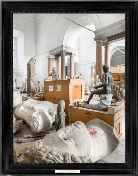 Mauro Fiorese, Treasure Rooms of the Musea Archeaologico Nazionale, Naples, 2015. Courtesy Robert Mann Gallery